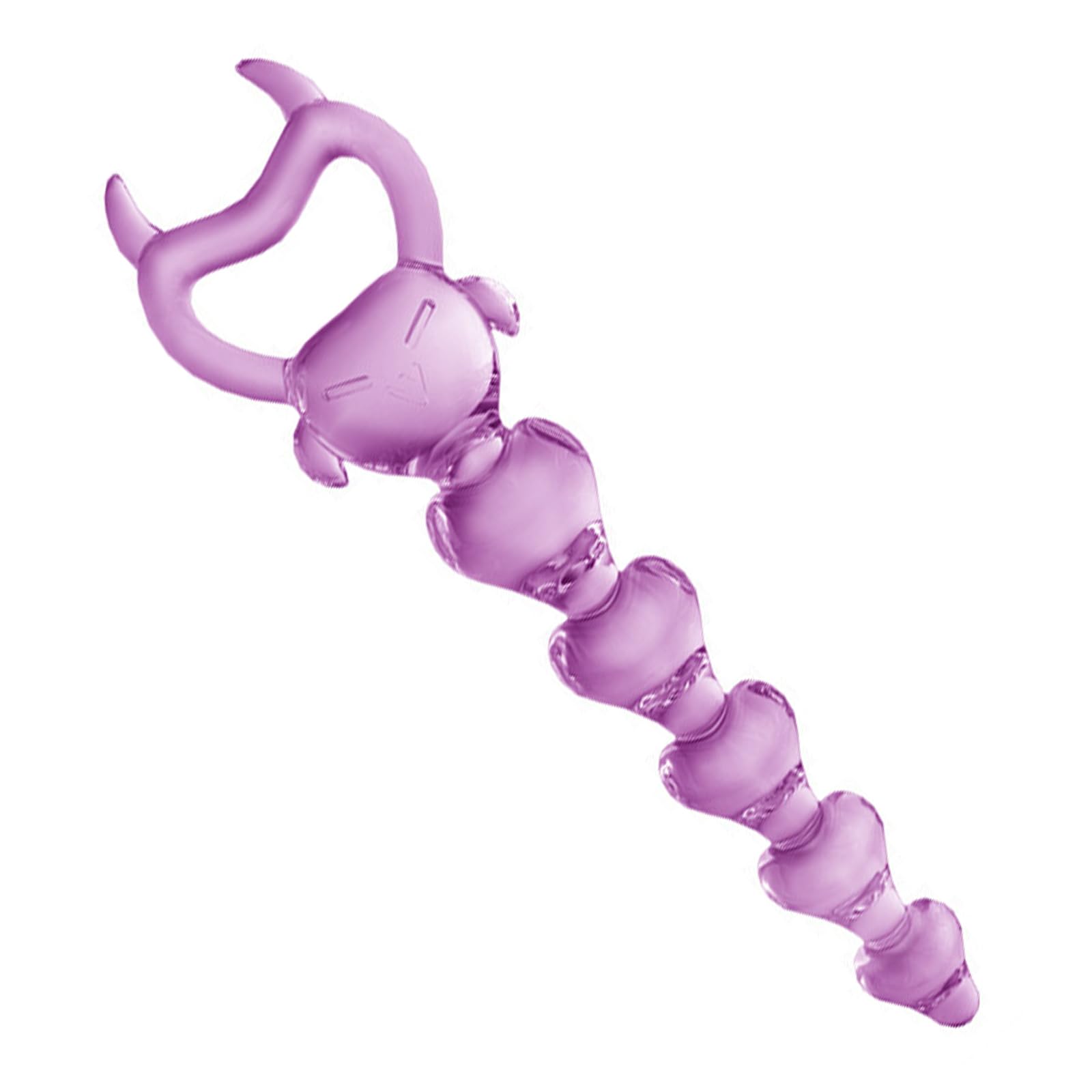 Adult Toys Anal Beads Butt Plug Silicone 6 Heart Ball Anal Chain Link with Safe Pull Ring Anal
