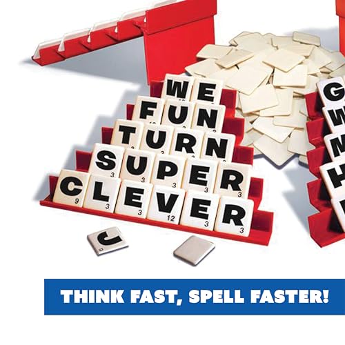 Dabble juego de mesa educativo familiar de palabras miniatura 6