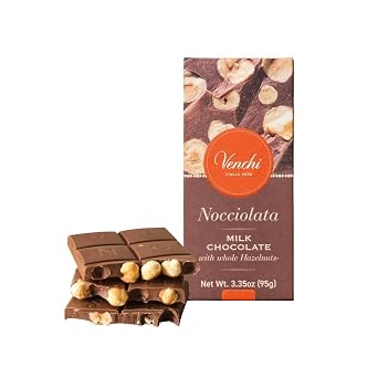 Venchi Nocciolata Milk Chocolate Hazelnut Bar 3.52oz