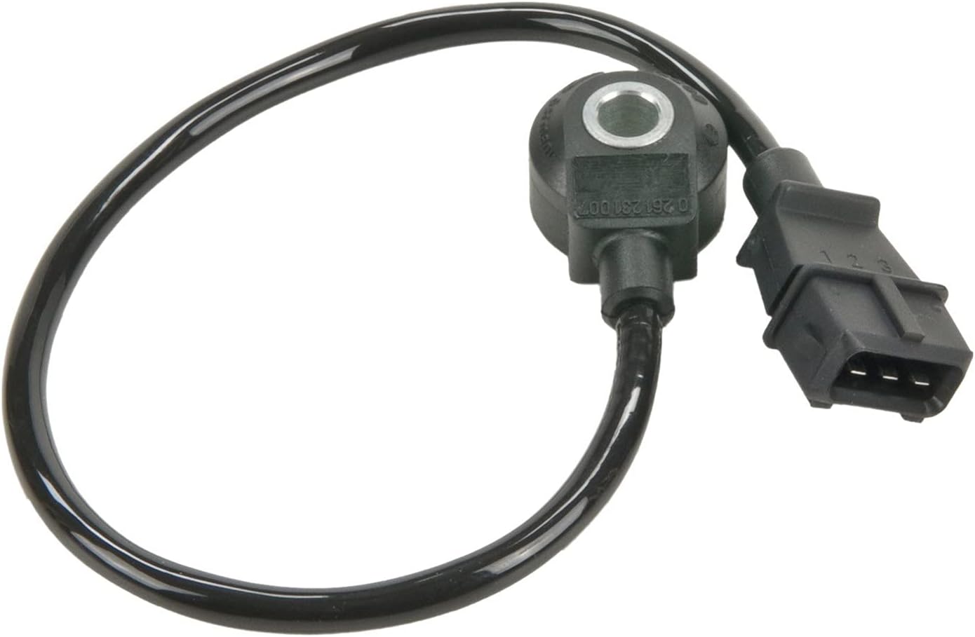 BOSCH 0261231007 Original Equipment Engine Knock Sensor - Compatible With Select Hyundai Accent, Scoupe; Volvo 760, 780