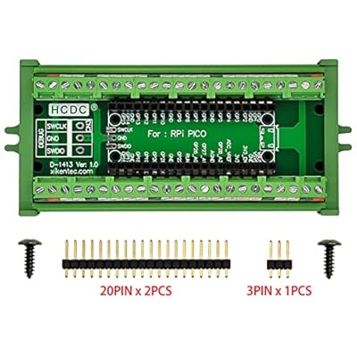 Terminal Block Breakout Module for Raspberry Pi Pico (Screw Mount)