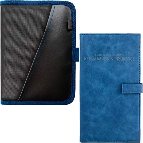 Organizador para guantera portátil azul miniatura 1