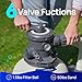 AQUASTRONG Sand Filter Pump for Above Ground Pool, Pool Pumps Above Ground,Pool Sand Filter with 6-Way Valve,Improved Circulation and Filtration