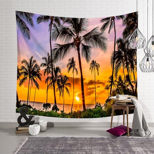 Tapisserie Murale Coucher de Soleil Grand Format Déco Moderne