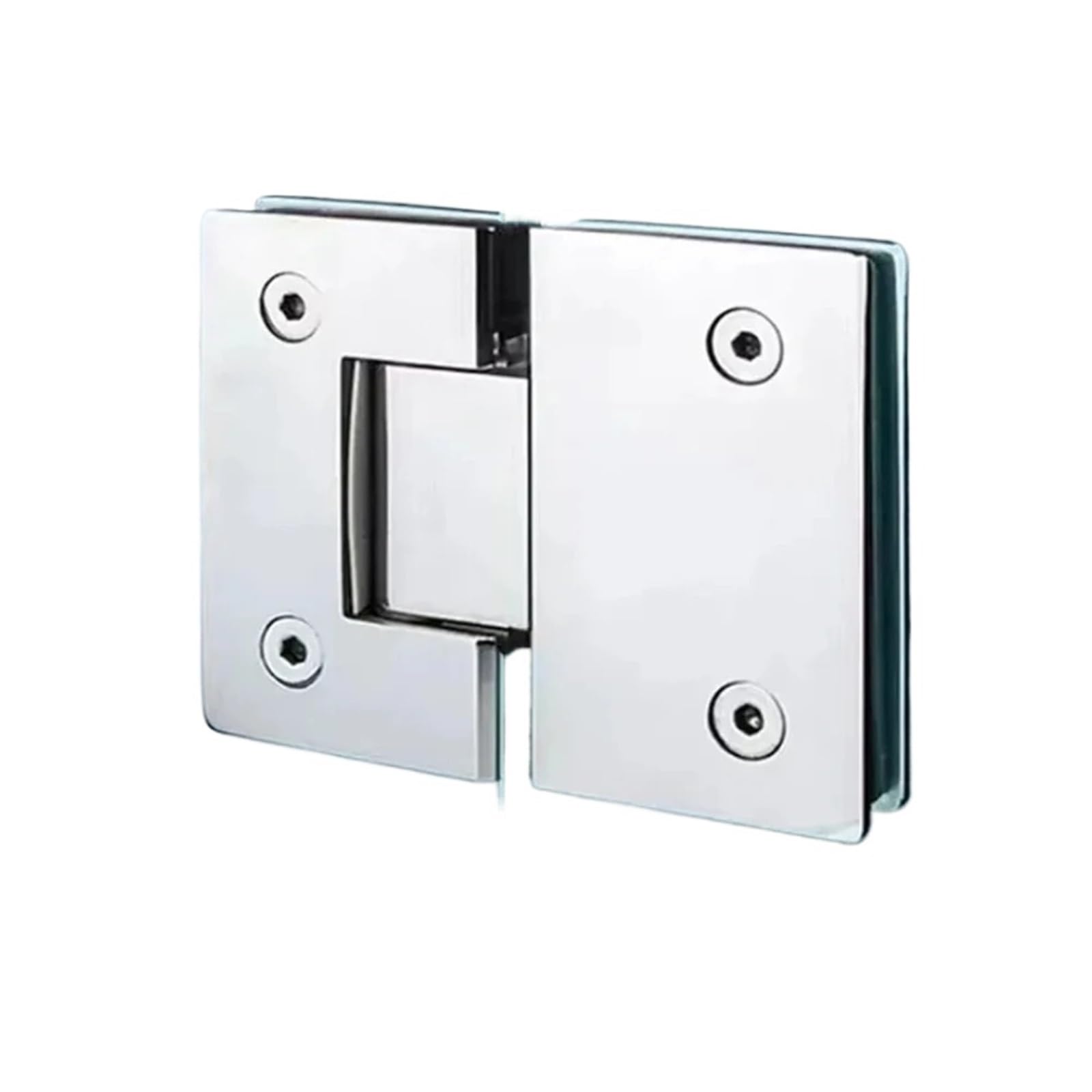 Kdhcvkz Black 1Pcs 180 Degrees 304 Stainless Steel Door Hinge Furniture Hinge(Black)