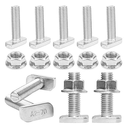 Viti A Testa Martello M8 X 20mm In Acciaio Inox A2-70 - Confezione Da 15 Pezzi Per Impianti Fotovoltaici - Foto 3