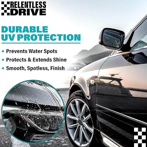 Car Wax Kit (Gallon) - Wet or Waterless Ceramic Wax - Car Spray Provides The Perfect Ceramic Coating