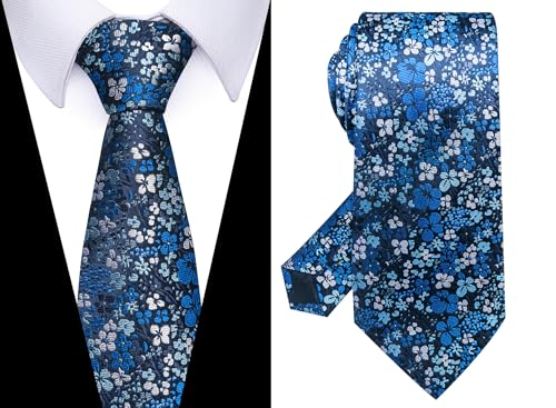 Image of Passabin Tie For Men Necktie Woven Jacquard Neck Ties Set 6 PCS