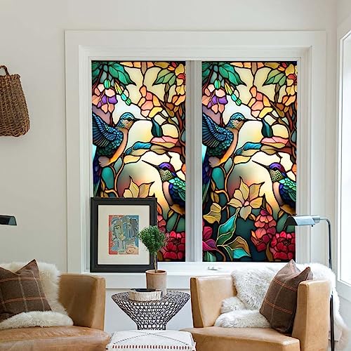 Vinilo decorativo para ventana 17.7" x 39.3" Doofiary miniatura 5