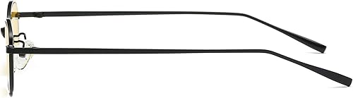 Miniatura 4 de FEISEDY Gafas de sol rectangulares pequeñas vintage para mujeres y hombres, gafas de sol cuadradas de moda retro con marco de metal B2295