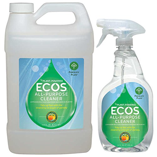GenericJINCHENGWU ECOS Earth Friendly All-Purpose Cleaner (Parsley Plus) 22 oz. + Refill - 128 oz.