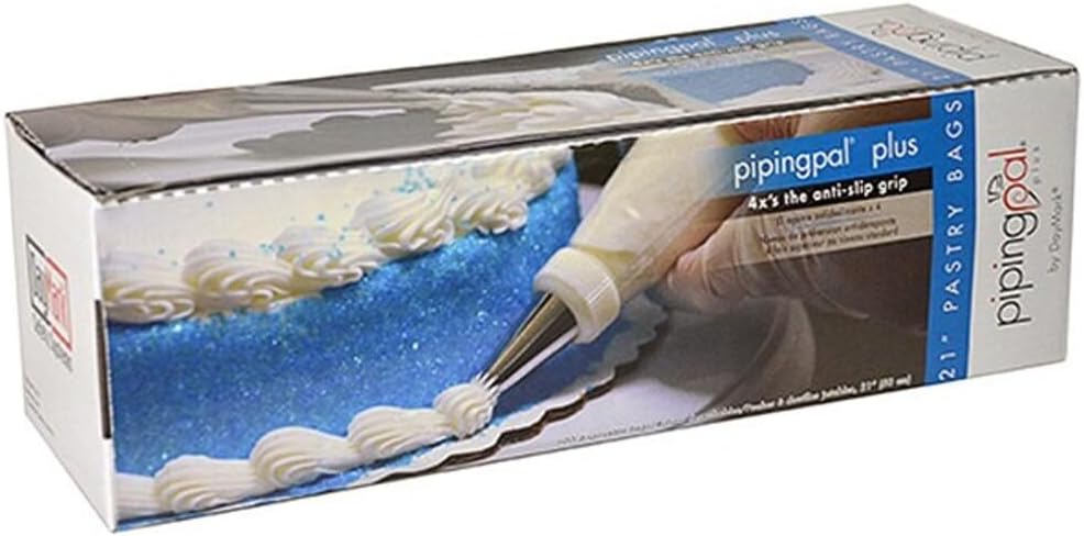 DayMark Safety Systems-IT112794 21" PipingPal Plus Disposable Pastry Bag with Dispenser (100 Bags)