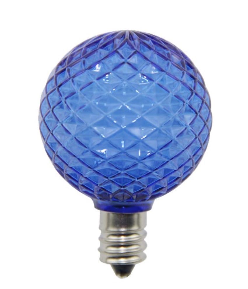 Norman Lamps LEDG40E12-Blue Christmas LED Bulb