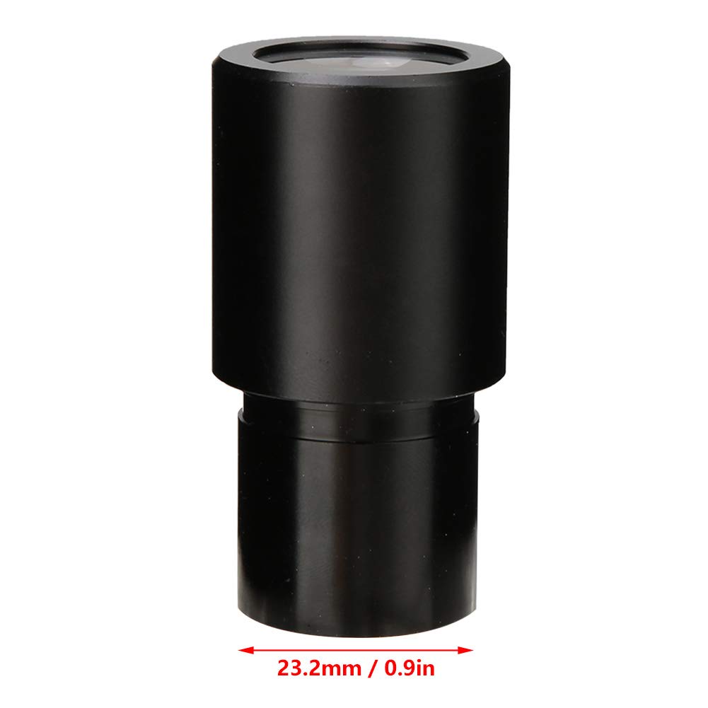 Oculare Microscopio Biologico WF10X Grandangolare 18mm con Scala Micrometrica 23,2mm Montaggio per Alta Contrasto e Precisione