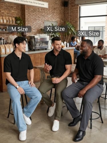 Image of Leriya Fashion Cotton T-Shirt for Men - Soft Breathable Fabric | Regular Fit Half Sleeve Collar Tee for Summer Casual Wear (Available in Plus Size)