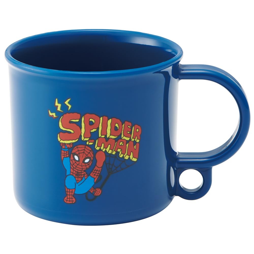 Skater KE5AAG-A Antibacterial Cup, 6.8 fl oz (200 ml), Spider-Man, Dishwasher Safe, Made in Japan