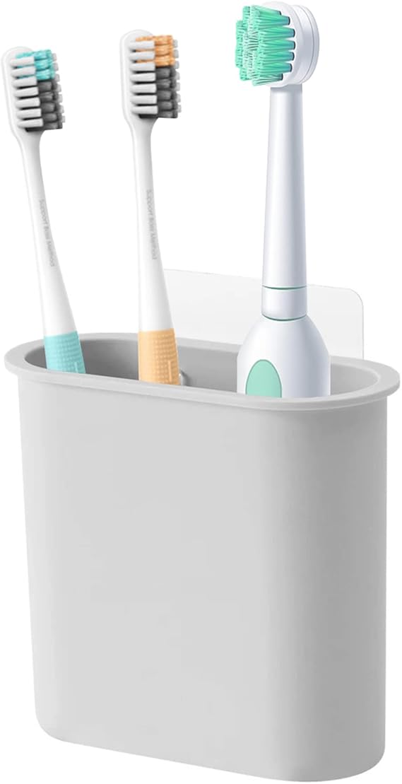 Toothbrush Holder Wall Mounted for Bathroom, Wall