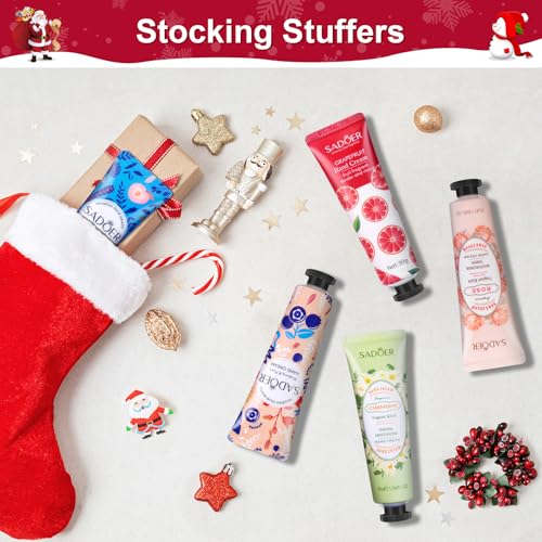 Mini Handcreme Set,15 Stück Geschenk für sie Valentinstag,Handpflege für Sehr Trockene Rissige Hände Reisegröße Feuchtigkeitscreme klein Pflegecreme Geschenkset für Frauen Männer Geburtstag – Bild 5