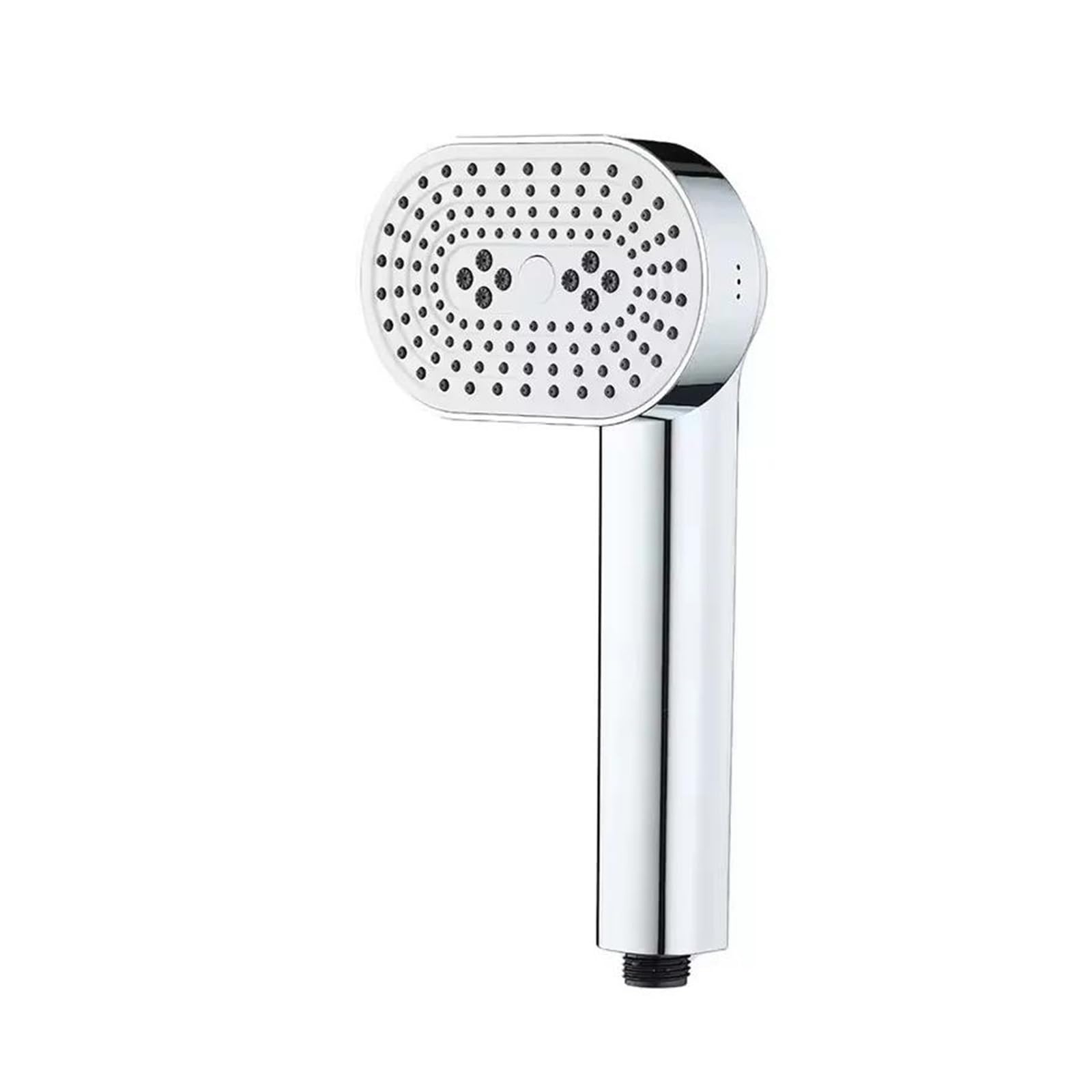 Soffione doccia con pannello girevole a 360° da 13 cm, 4 modalità, ugello con filtro ad alta pressione per il risparmio idrico(Silver Shower)