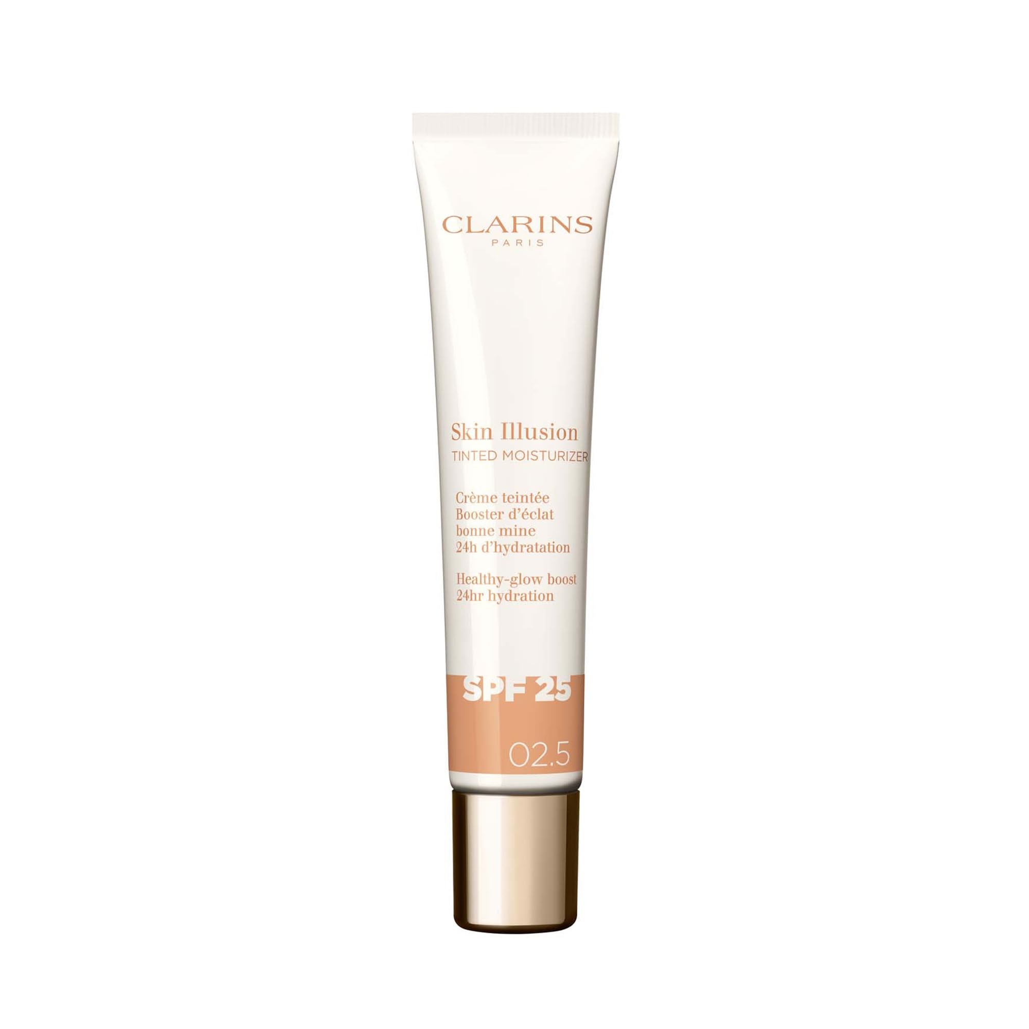 Clarins Skin Illusion Tinted Moisturizers SPF25 02.5 40ml, 40 ml (Pack of 1)