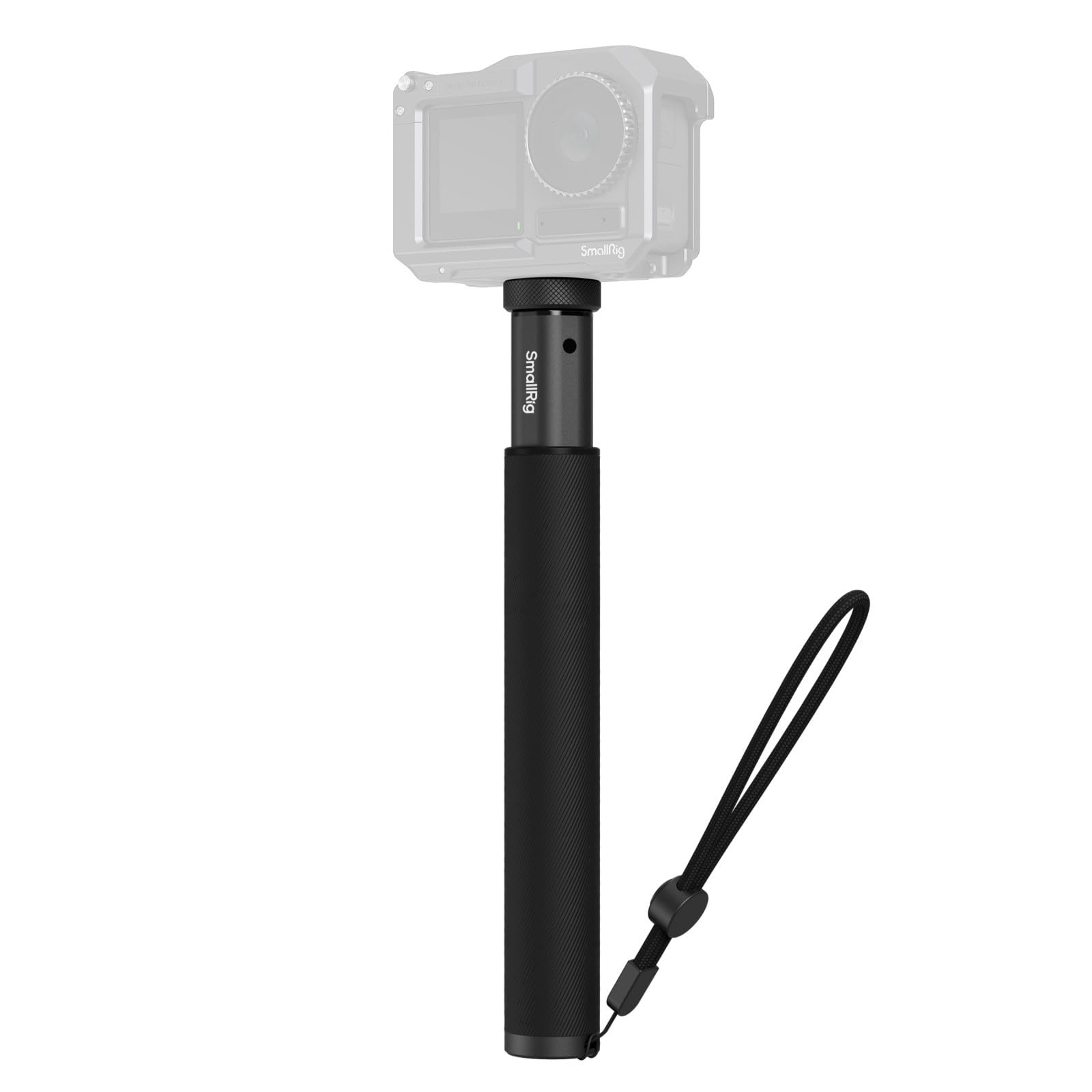 SMALLRIG Selfie Stick for Action Cameras, Extendable 7.8-37.4 inches, with Tripod and Phone Mount Model 5403