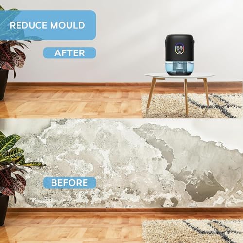 Yesop Desumidificador De Ar Ambiente Eletrico Antimofo 1000ml Portátil E Bivolt 110/220v Com Tela Le