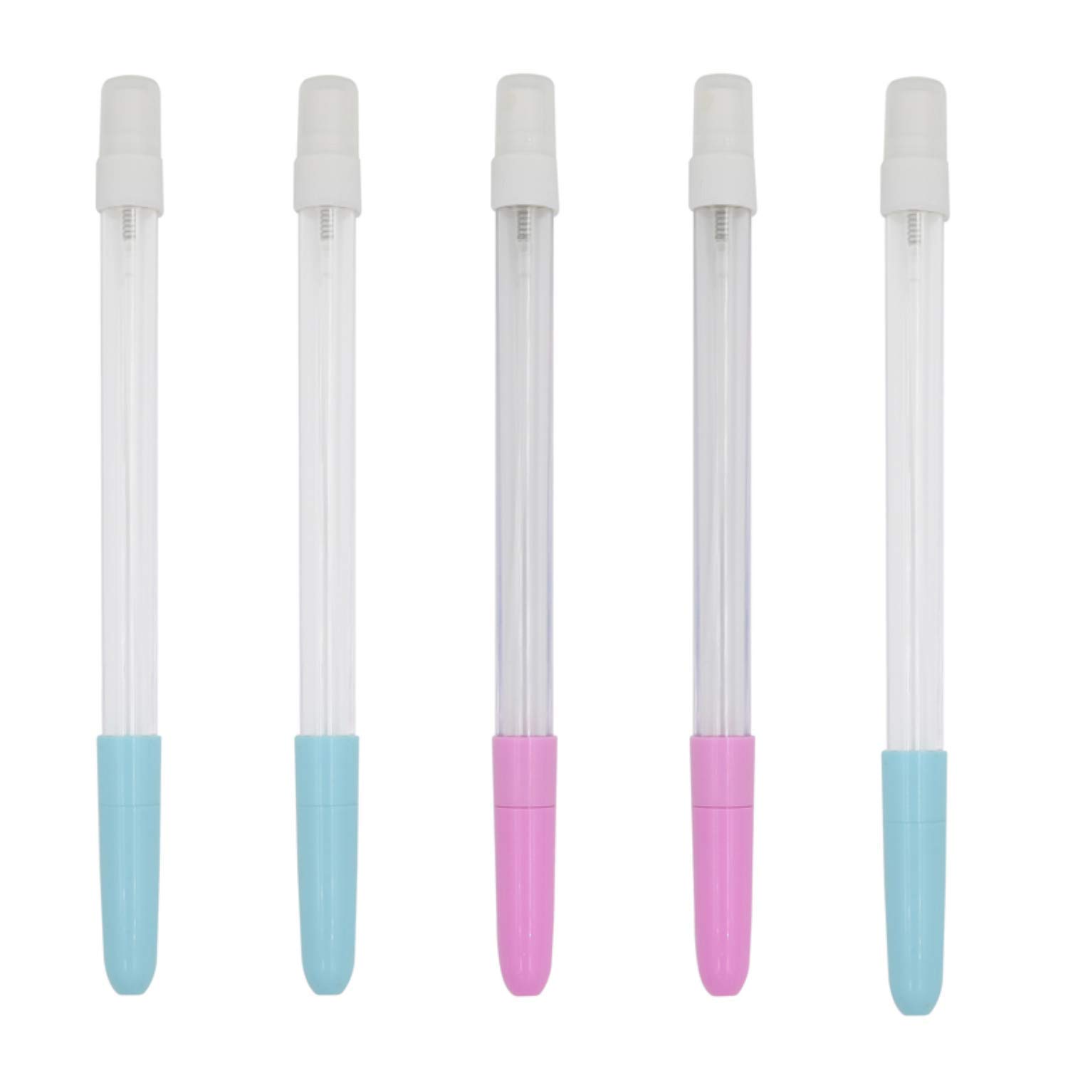 Pen Sanitizer Spray ball Pen Bottle Spray Transparent Refillable For Travel Daily Mist Portable Hand Perfume Carry For School Office Home Car Outdoor (Pack Of 2 Pcs)-image-33