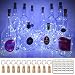 MUMUXI 10 Pack 20 LED Wine Bottle Lights with Cork, 3.3ft Silver Wire Cork Lights Battery Operated Fairy Mini String Lights For Liquor Bottles Crafts Party Wedding Halloween Christmas Decor,Cool White
