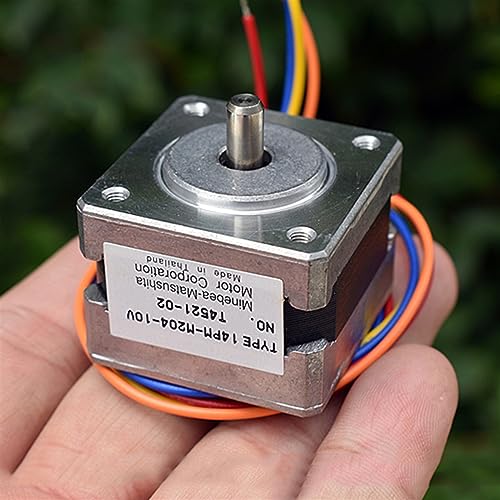 Moteur pas à pas mince hybride 35mm avec arbre de 5mm pour mécanique de précision