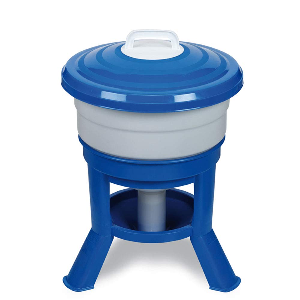 Bebedero Sifón Premium para Aves de Corral (30L) - Bebedero con Patas para Gallinas - Mantiene el Agua Limpia - Gran Capacidad