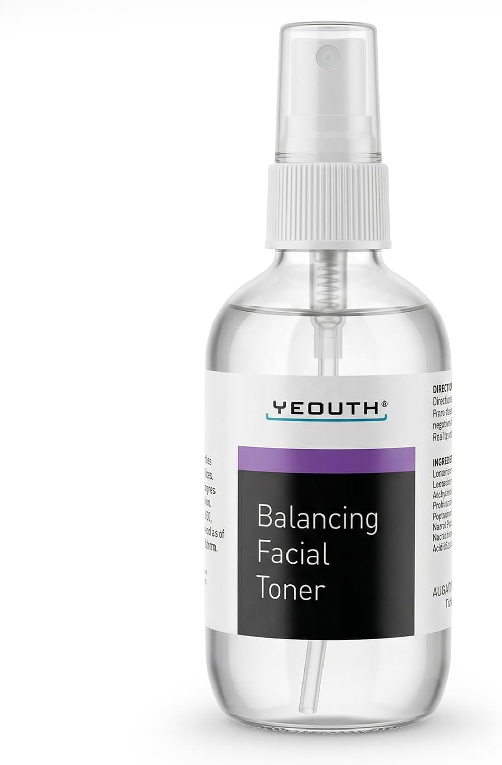 Yeouth Balancing Facial Toner With Chamomile, Allantoin, Alcloxa, 3.4Oz