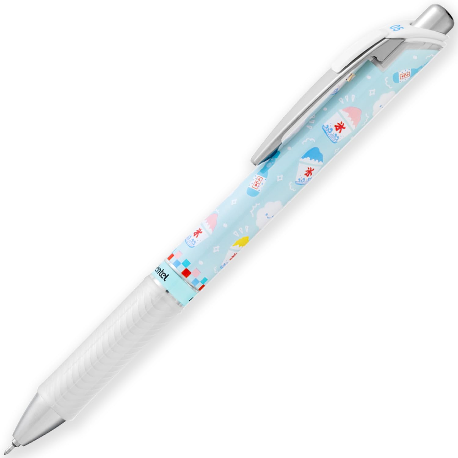 Pentel Energel BLN75 - Penna A Sfera Gel Retrattile 0.5mm - Inchiostro Nero - Confezione Da 6 - Scrittura Fluida E Asciugatura Rapida
