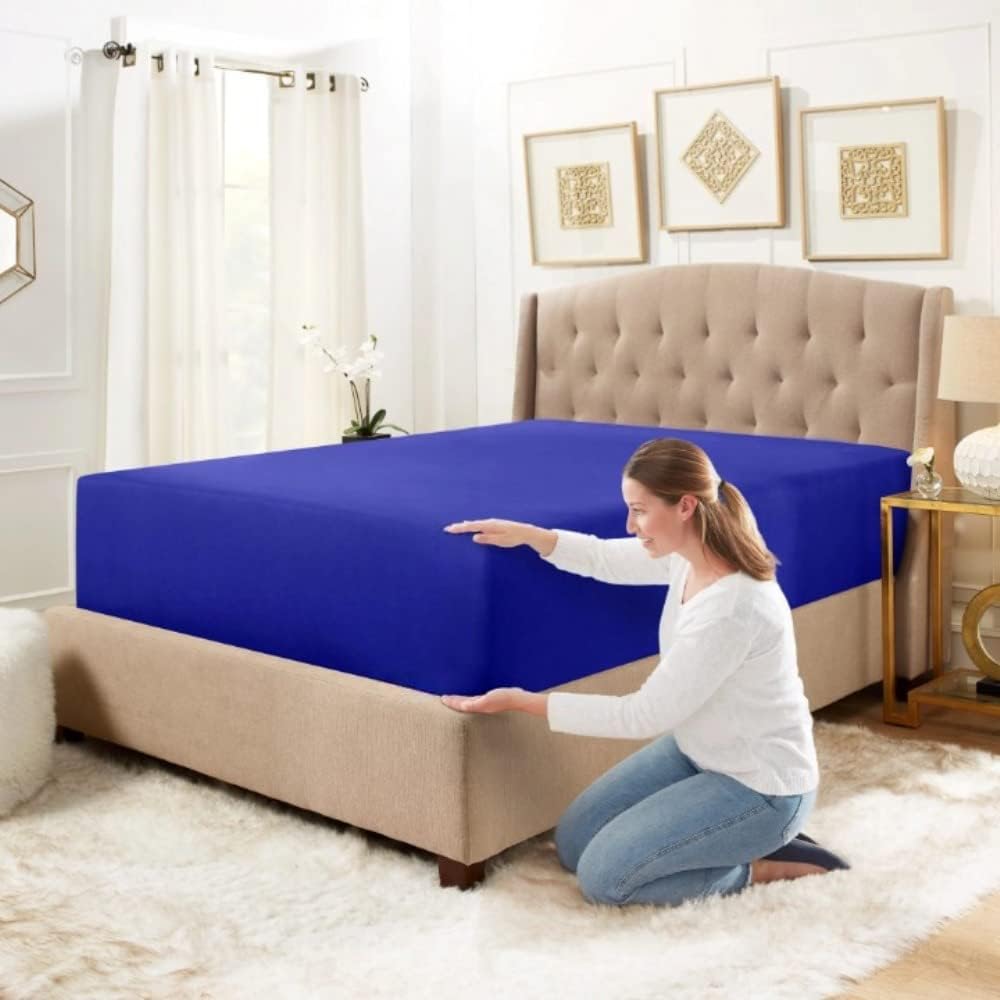 1 Pack 18” 21” Inch Durable Cal King Deep Pocket Sheets