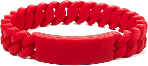 Miniatura 6 de QINGDUO - Pulseras de silicona de alerta médica grabadas personalizadas para mujeres y hombres, pulsera médica de goma transpirable, pulsera de