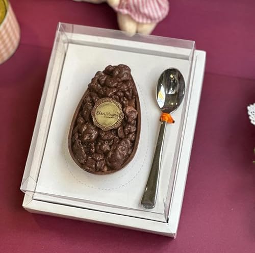 Caixa Ovo de Colher Ajustável 250g, 350g, 500g - 18x22,5x10cm - KIT 5 UNIDADES