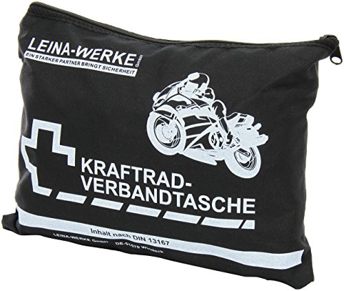 Leina-Werke 17003 Kraftrad-Verbandtasche Typ I ohne Klett, 1-Farbig Sortiert, Color Sorted/1-color Print