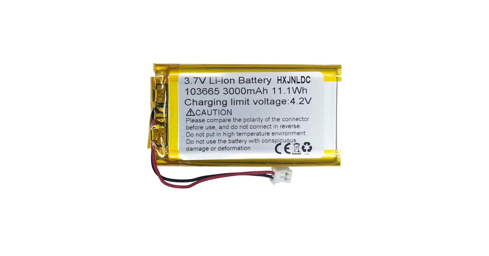 専用様 3.7V 3000mAh 103665 Lithium polymer Rechargeable Battery For