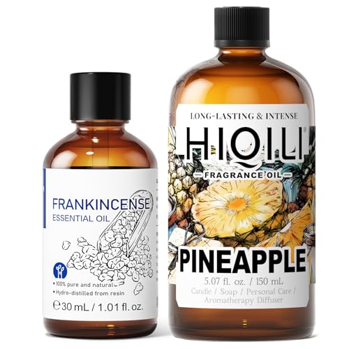 Aceite Esencial Incienso 30ml y Aceite de Piña 150ml