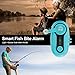 3 PcsIntelligent Fish Bite Alarm High Sensitive Automatic Fish Sensor Waterproof Electronic Smart Bell Bite Signal Lights LED Light Fishing Bite Sound Alarm Alert Bell Clip On Fishing Rod
