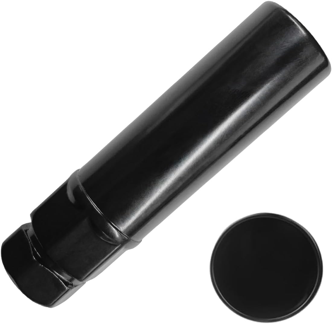 7 Spline Tuner Lug Nut Key, Automotive Wheel Lock Removal for 7 Spline Lugs Nuts, Aftermarket Lug Nut Socket Key Replacement for 19 mm(3/4 Inch)&21 mm(13/16 Inch) Hex Socket Wrench (7)