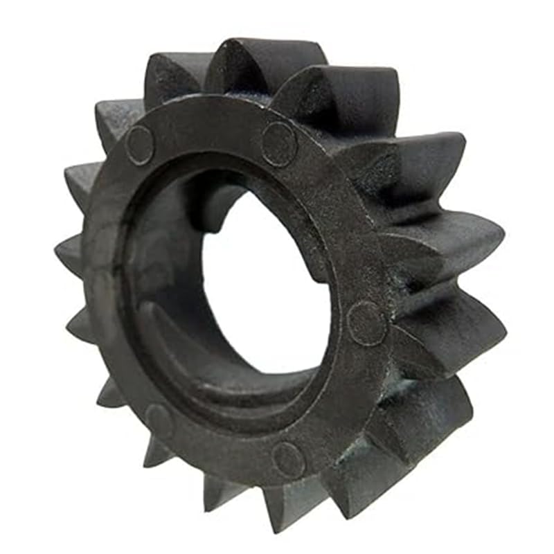 Genérico For Briggs & Stratton 280104 Motor de Arranque piñones Engranaje 16 Dientes Motor césped Tractor cortacésped Piezas(Black 5PCS)