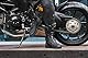 SHIMA STRATO Motorradstiefel Herren und Damen - Motorrad Wasserdicht Stiefel Tourenstiefel Schuhe Männer Leder Schwarz (Damen, Vented, 39)