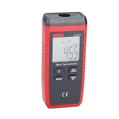 Miniatura 9 de UT373 Mini tacómetro LCD no digital RPM Tach Medidor de velocidad