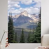 [KMBIGNK] タペストリー 自然 緑 壁掛け おしゃれ インテリア ホーム装飾 多機能 部屋飾り 布ポスター リビング お店 書斎 個性ギフト 気分転換 100*70 林間道路 森 自然景色 オシャレ 背景 デザイン10 森と日光