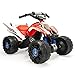 INJUSA – Quad Honda ATV de 12V Licenciado con Cambio de Marchas y Freno Eléctrico Recomendado a niños +2 Años, Color Rojo