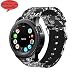 Antemart Gear S3 Frontier Band, 22mm Silicone Quick Release Strap Compatible with Samsung Gear S3 Frontier/Classic/Galaxy Watch 46mm/Huawei Watch 2 Classic/AMAZFIT Smart Watch/Pebble Time Steel