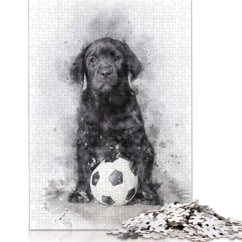 Puzzle de futbolista 500 piezas para adultos y rompecabezas de madera para amantes de los rompecabezas 500 piezas (52 x 38 cm)