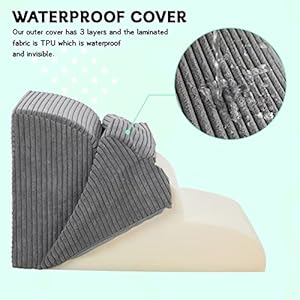   Dog-Stairs-Steps-for-High-Beds-4-Steps-High-Density-Foam-Waterproof-Dog-Ramp-for-Small-Dogs-and-Cats-Pet-Stairs-with-Removable-Washable-Cover-for-Bed-Couch-Sofa-and-Car-H20