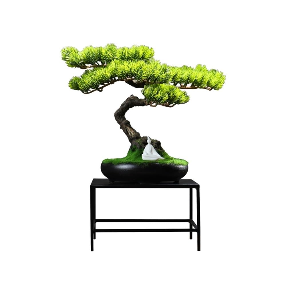 Artificielle Bonsaï Bonsaï Artificiel en résine, décoration légère et Luxueuse for Salon, entrée, Bureau Plante Artificielles