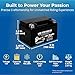 12V 8.6Ah YTZ10S-BS Replacement For Honda 2003 CBR600RR Battery - Compatible with Honda CBR 600 F4i, CBR 600RR, CBR600F4i 600CC Motorcycle Battery - 12 Volt Batteries, YTZ10S AGM SLA